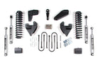 BDS Suspension 6 Inch Lift Kit Ford F100/F150 80-96 4WD 4 Inch Block Kit with Add A Leaf NX2 Nitro (BDS509H)