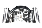 BDS Suspension 8 Inch Lift Kit w/ 4-Link Ford F250/F350 Super Duty 05-07 4WD Diesel Fox 2.0 Performance Shocks (BDS530FS)