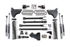 BDS Suspension 6 Inch Lift Kit w/ 4-Link Ford F250/F350 Super Duty 08-10 4WD Gas Block With Factory Overload NX2 Nitro (BDS565H)