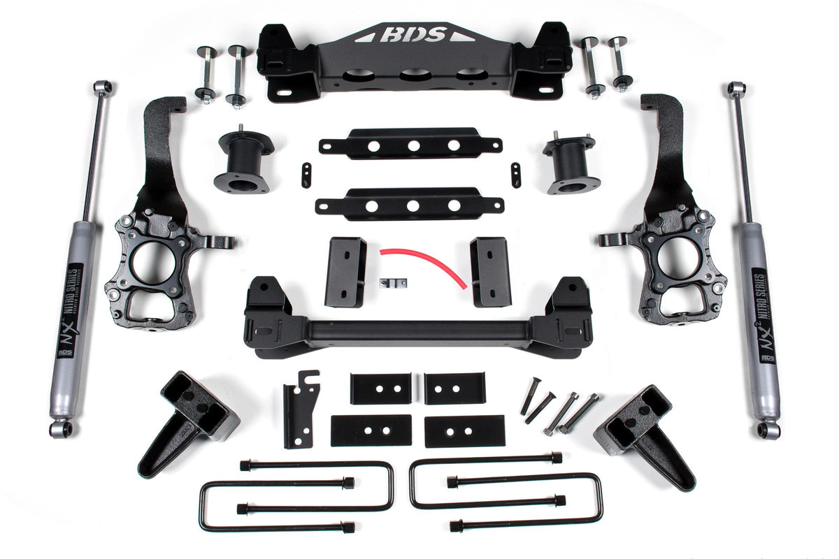 BDS Suspension 6 Inch Lift Kit Ford F150 09-13 2WD  Fox 2.0 Performance Shocks (BDS577FS)
