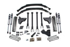 BDS Suspension 6 Inch Lift Kit w/ 4-Link Ford F250/F350 Super Duty 11-16 4WD Diesel 2 Inch Rear Blocks NX2 Nitro (BDS596H)