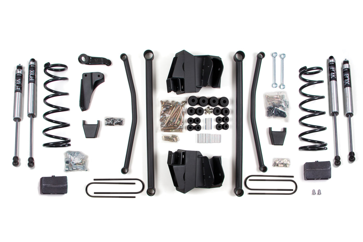 BDS Suspension 09-13 Dodge Power Wagon 4 Inch Lift Kit Block w/4 Inch Axle - Fox 2.0 IFP Performance Series Shocks BDS Suspension (BDS665FS)