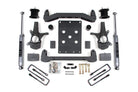 BDS Suspension 07-13 Chevrolet Silverado 1500 - GMC Sierra 1500 2WD 4.5 Inch Suspension Lift Kit, 3 Inch Rear Lift, Block, NX2 Nitro Series Shocks BDS Suspension (BDS704H)