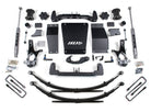 BDS Suspension 14-18 Chevrolet Silverado 1500 - GMC Sierra 1500 4WD 6.5 Inch Suspension Lift Kit (Aluminum / Stamped Steel), 4 Inch Rear Lift, Leaf Springs, NX2 Nitro Series Shocks BDS Suspension (BDS709H)