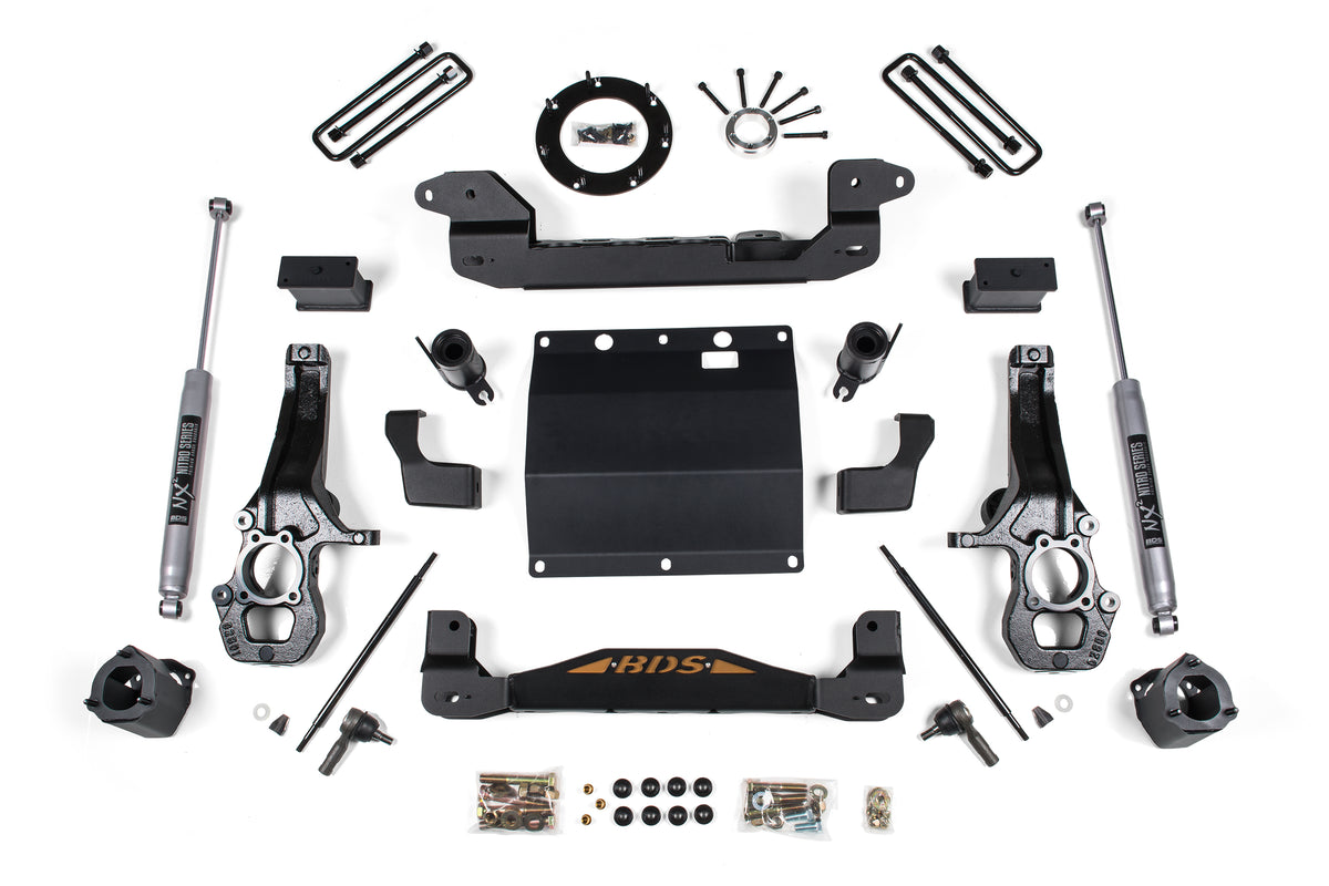 BDS Suspension 5.5 Inch Lift Kit Chevy Colorado or GMC Canyon 15-22 4WD NX2 Nitro (BDS722H)