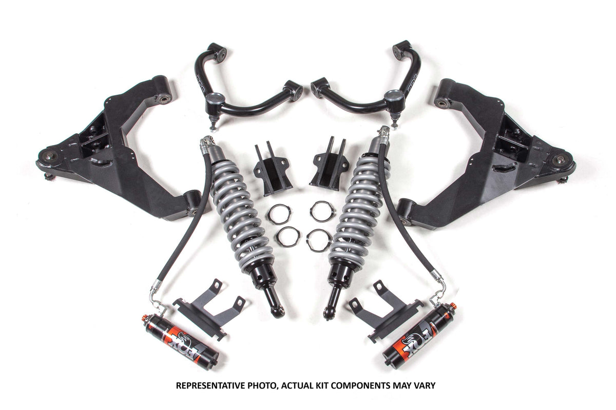 BDS Suspension 11-19 Chevrolet Silverado 2500HD/3500HD - GMC Sierra 2500HD/3500HD 4WD 6.5 Inch Coilover Upgrade - Fox 2.5 Performance Elite Series C/O BDS Suspension (BDS735PES)
