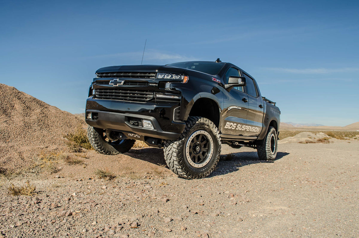 BDS Suspension 19-26 Chevy/GMC 1500 Gas 4WD 6 Inch Coilover Suspension System, 5 Inch Rear, Block - Fox 2.5 Performance Elite Series Front C/O, Fox 2.5 Performance Elite Series Rear BDS Suspension (BDS782FPE)