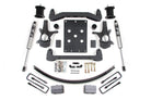 BDS Suspension 07-13 Chevrolet Silverado 1500 - GMC Sierra 1500 2WD 6 Inch Suspension Lift Kit, 4.5 Inch Rear Lift, Block and Add-A-Leaf, NX2 Nitro Series Shocks BDS Suspension (BDS797H)