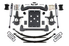 BDS Suspension 07-13 Chevrolet Silverado 1500 - GMC Sierra 1500 2WD 6 Inch Suspension Lift Kit, 5 Inch Rear Lift, Leaf Spring, Fox 2.0 IFP Performance Series Shocks BDS Suspension (BDS798FS)