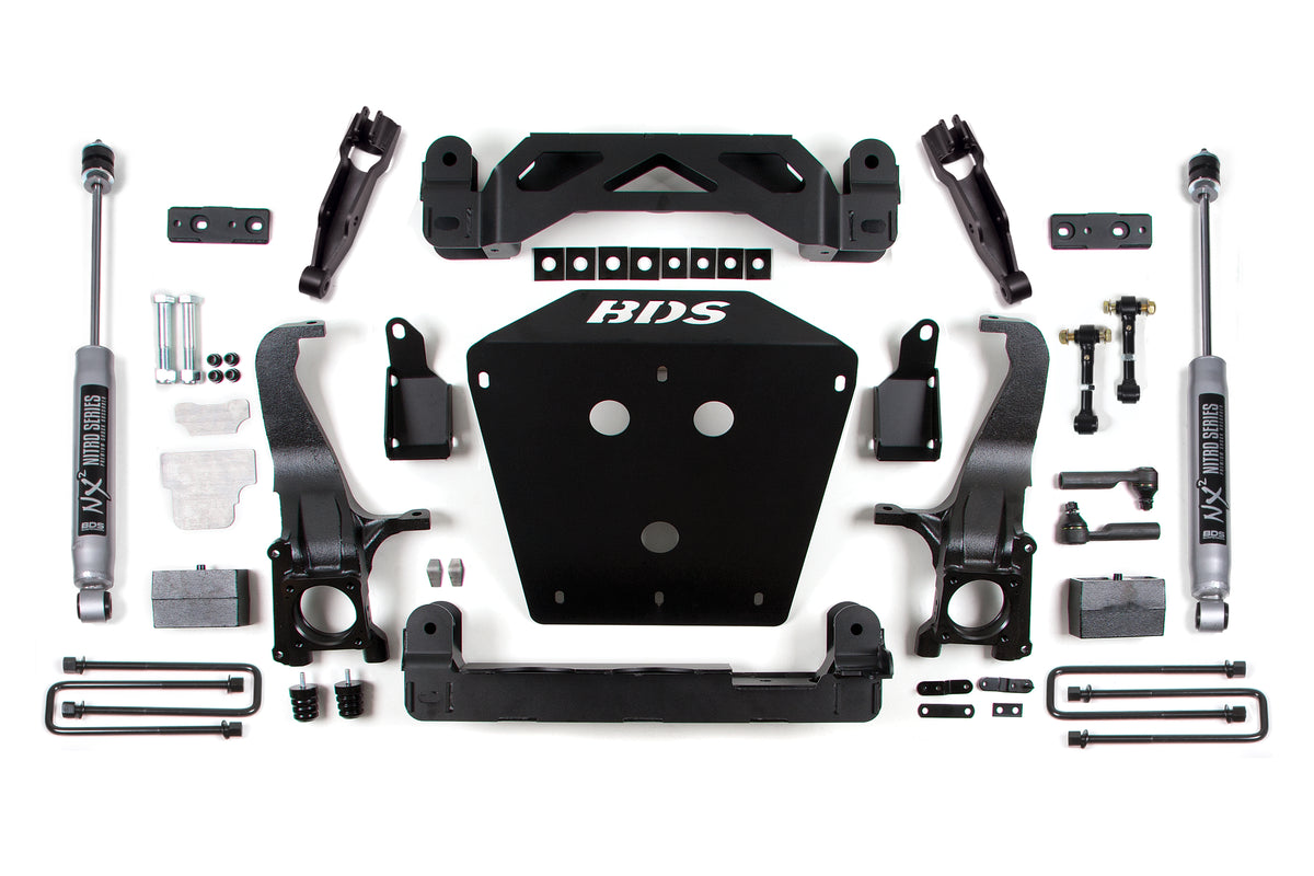 BDS Suspension 4.5 Inch Lift Kit Toyota Tundra 07-15 2/4WD NX2 Nitro (BDS814H)