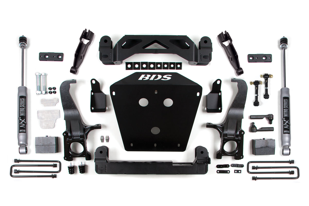BDS Suspension 7 Inch Lift Kit Toyota Tundra 16-21 2/4WD NX2 Nitro (BDS818H)