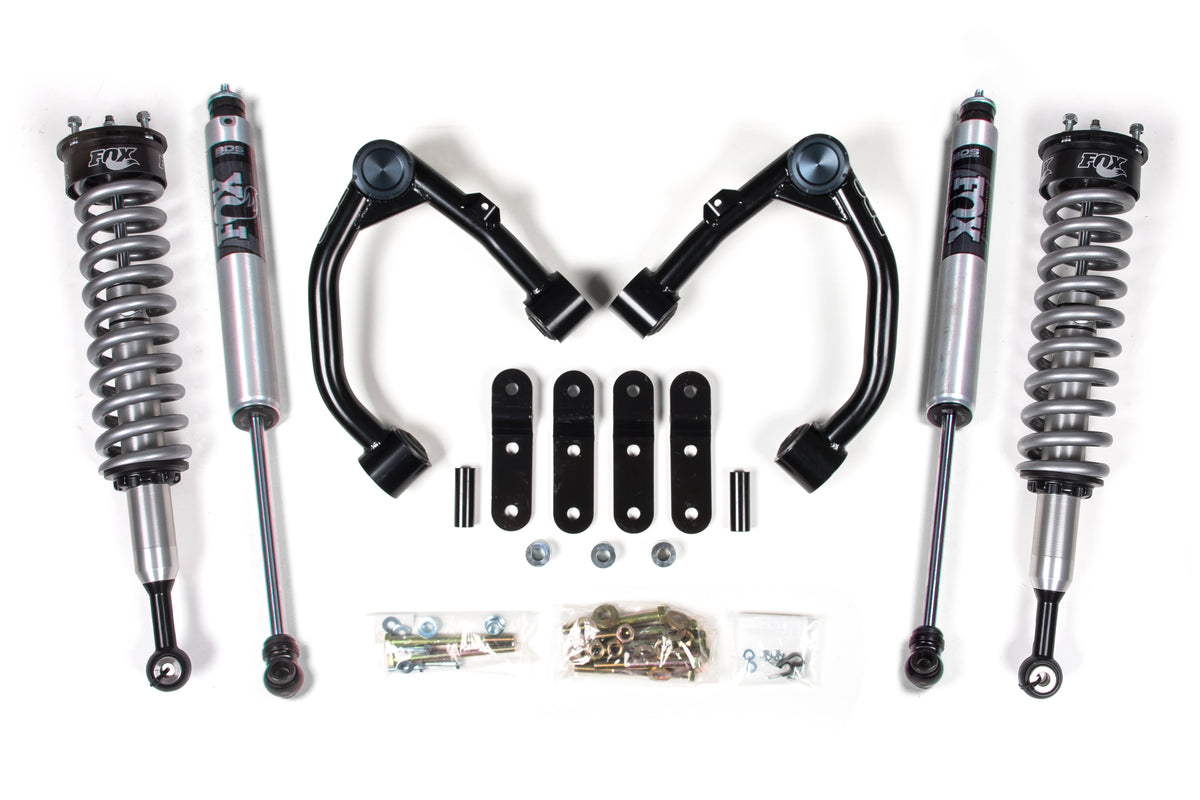 BDS Suspension 3 Inch Lift Kit FOX 2.0 Coil-Over Toyota Tundra 07-21 2/4WD Fox 2.0 Performance Shocks (BDS824FSL)