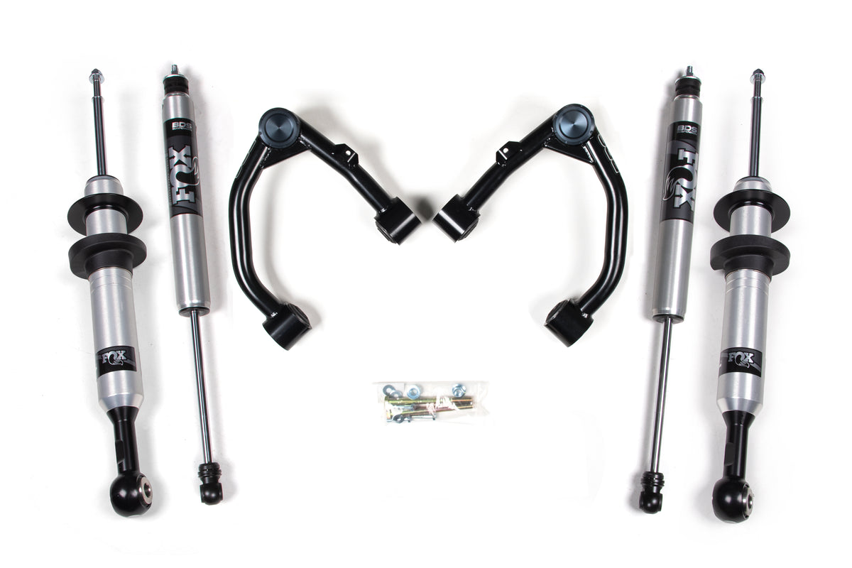BDS Suspension 2 Inch Lift Kit FOX 2.0 Snap Ring Strut Toyota Tundra 07-21 2/4WD (BDS826FSR)