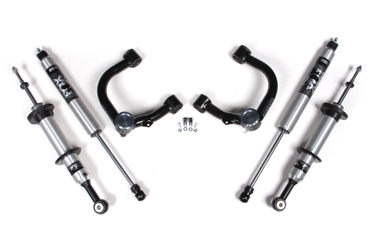 BDS Suspension 1 Inch Lift Kit FOX 2.0 Snap Ring Strut Toyota Tacoma 16-23 4WD With Fox 2.0 Performance Shocks (BDS829FSR)