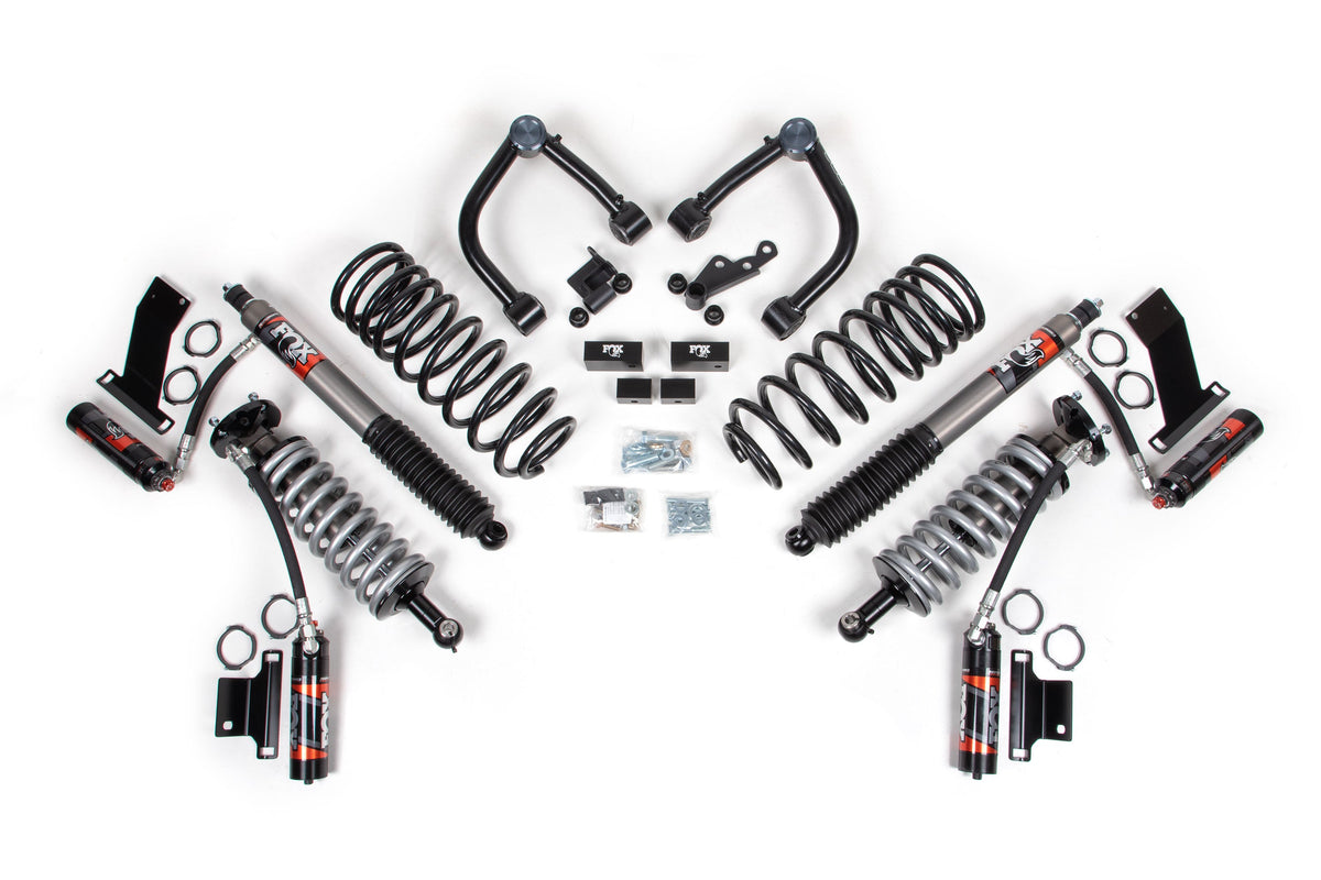 BDS Suspension 3 Inch Lift Kit FOX 2.5 Performance Elite Series Toyota Tundra 22-24 4WD (BDS838FPE)