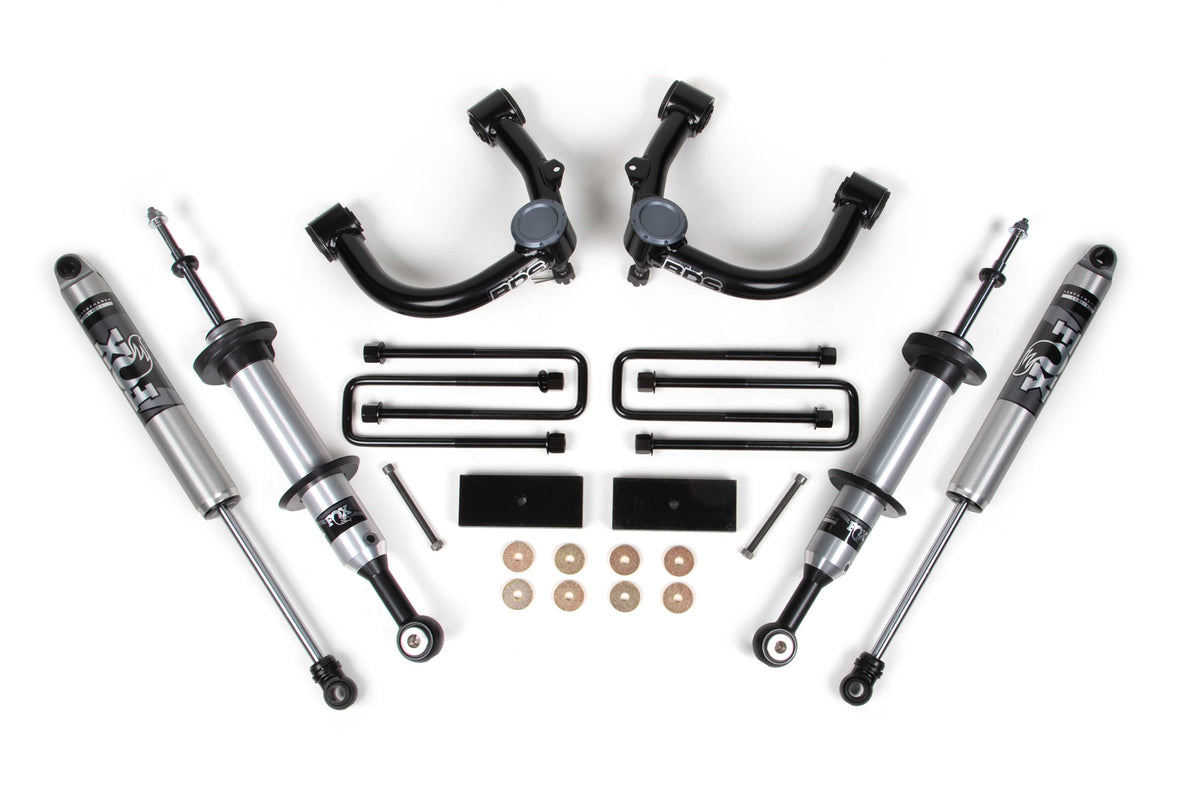 BDS Suspension 16-23 Toyota Hilux Performance Lift 2 Inch Front, 1 Inch Rear, Block - 2.5 Performance Elite Series C/O, 2.5 Performance Elite Series BDS Suspension (BDS842FPE)