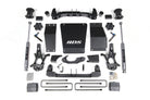 BDS Suspension 14-18 Chevrolet Silverado 1500 - GMC Sierra 1500 4WD 4.5 Inch Suspension Lift Kit (Cast Steel), 3 Inch Rear Lift, Block, NX2 Nitro Series Shocks BDS Suspension (BDS901H)