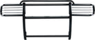 TrailFX Grille Guard For GMC Sierra 1500, GMC Sierra 1500 Limited - Powder Coated Gloss Black Steel With Brush Guard Without (E0034B)
