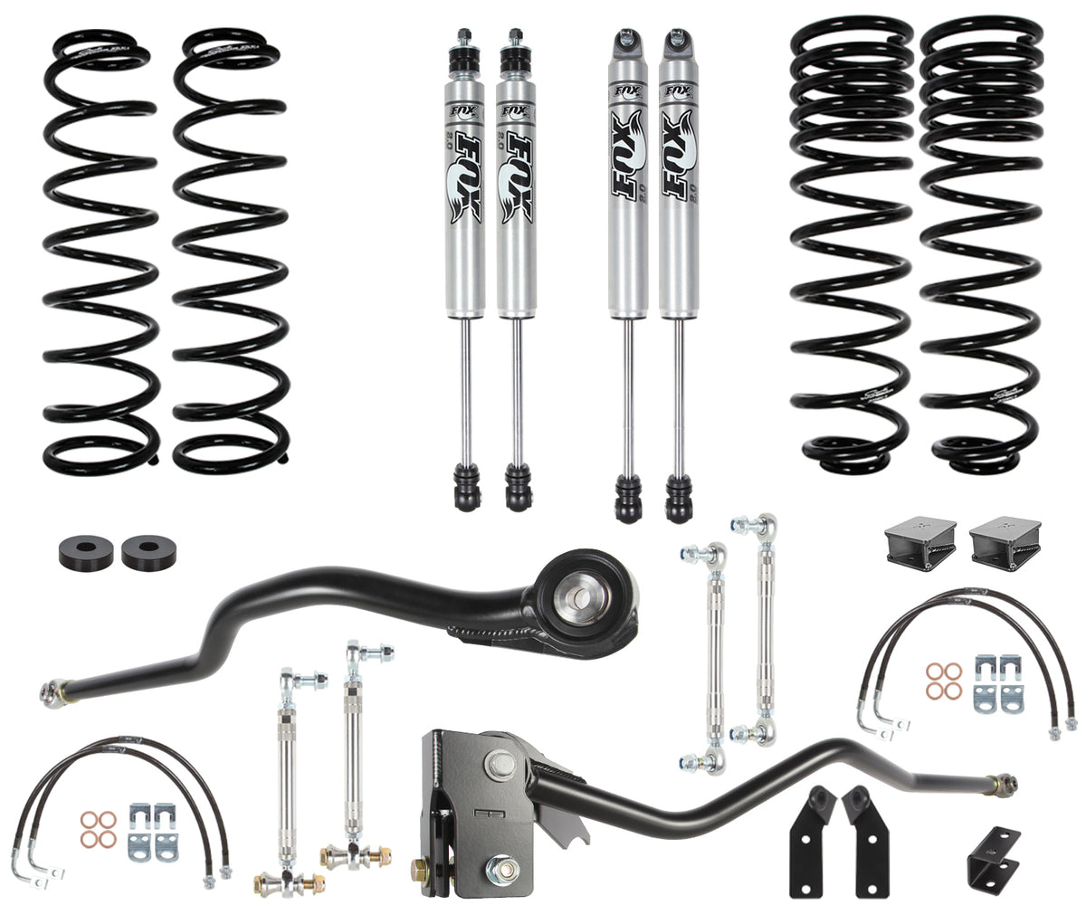 Carli Commuter 2.0 System Base 3 Lift 2007-17 Jeep Wrangler JKU
