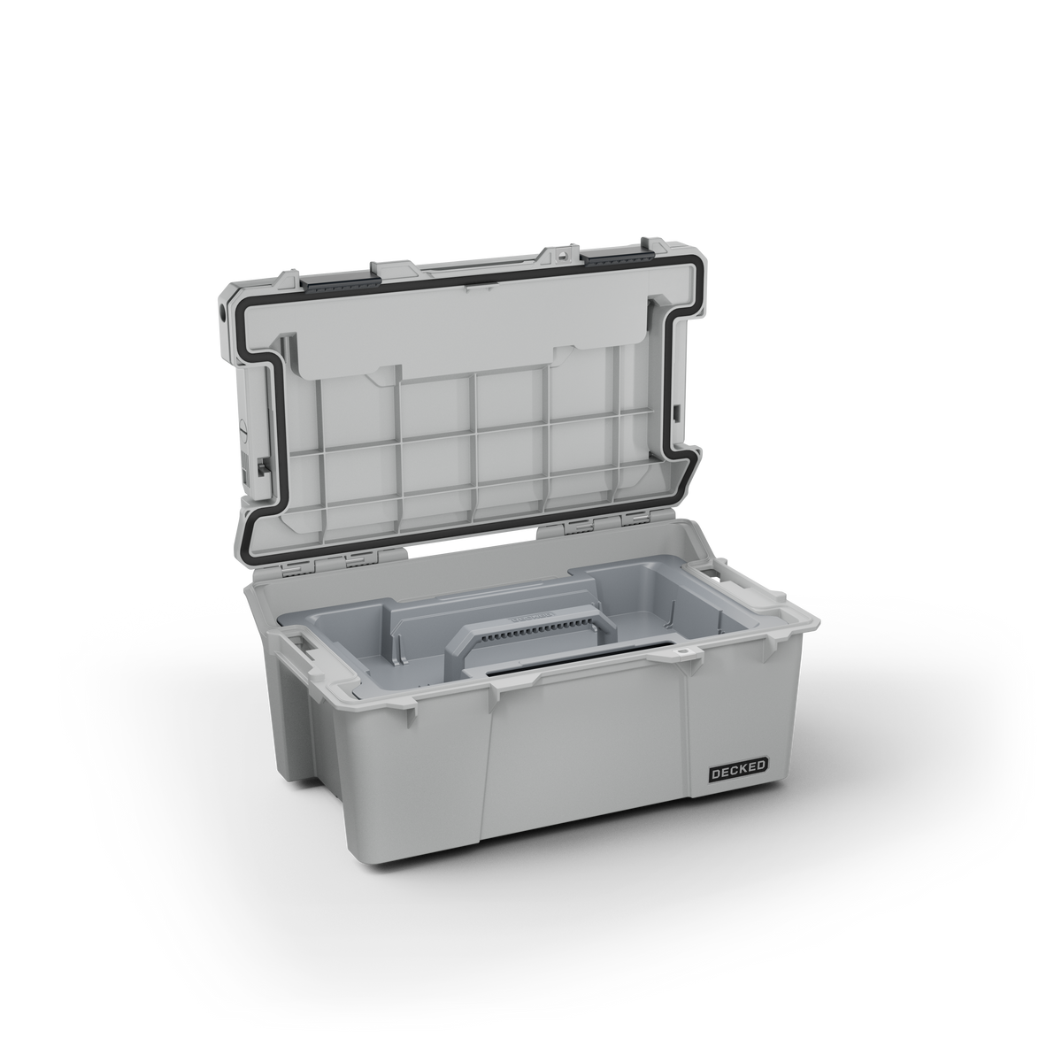 DECKED Sixer 16 Case - Cool Gray