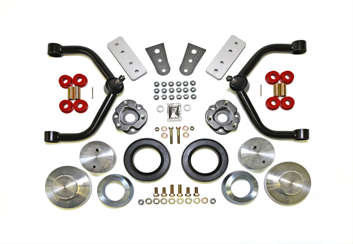 TrailFX Suspension Lift Kit For Dodge Ram 1500, Ram 1500, Ram 1500 Classic - 4 In Front Lift 2 In Rear Lift W/O Shock Absorbers In Kit (D40SL1)