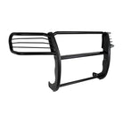 TrailFX Grille Guard For Toyota Tacoma - Powder Coated Gloss Black Steel With Brush Guard Without (E0003B)