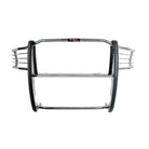 TrailFX Grille Guard For Dodge Ram 1500, Ram 1500, Ram 1500 Classic - Polished Stainless Steel With Brush Guard Without Skid (E0011S)