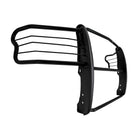 TrailFX Grille Guard For Ford F-150 - Powder Coated Gloss Black Steel With Brush Guard Without (E0021B)