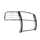 TrailFX Grille Guard For Chevrolet Silverado 1500, Chevrolet Silverado 1500 LD - Polished Stainless Steel With Brush Guard Without Skid (E0033S)