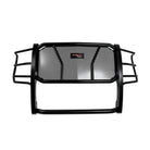 TrailFX Grille Guard For Ford F-150 - Powder Coated Black Steel With Brush Guard Without Skid (E0508B)