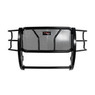 TrailFX Grille Guard For Ford Trucks - Powder Coated Black Steel With Brush Guard Without Skid (E0511B)