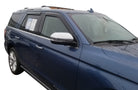 TrailFX Side Window Deflector For Ford Expedition - Low Profile, Set of 4 (4812H)