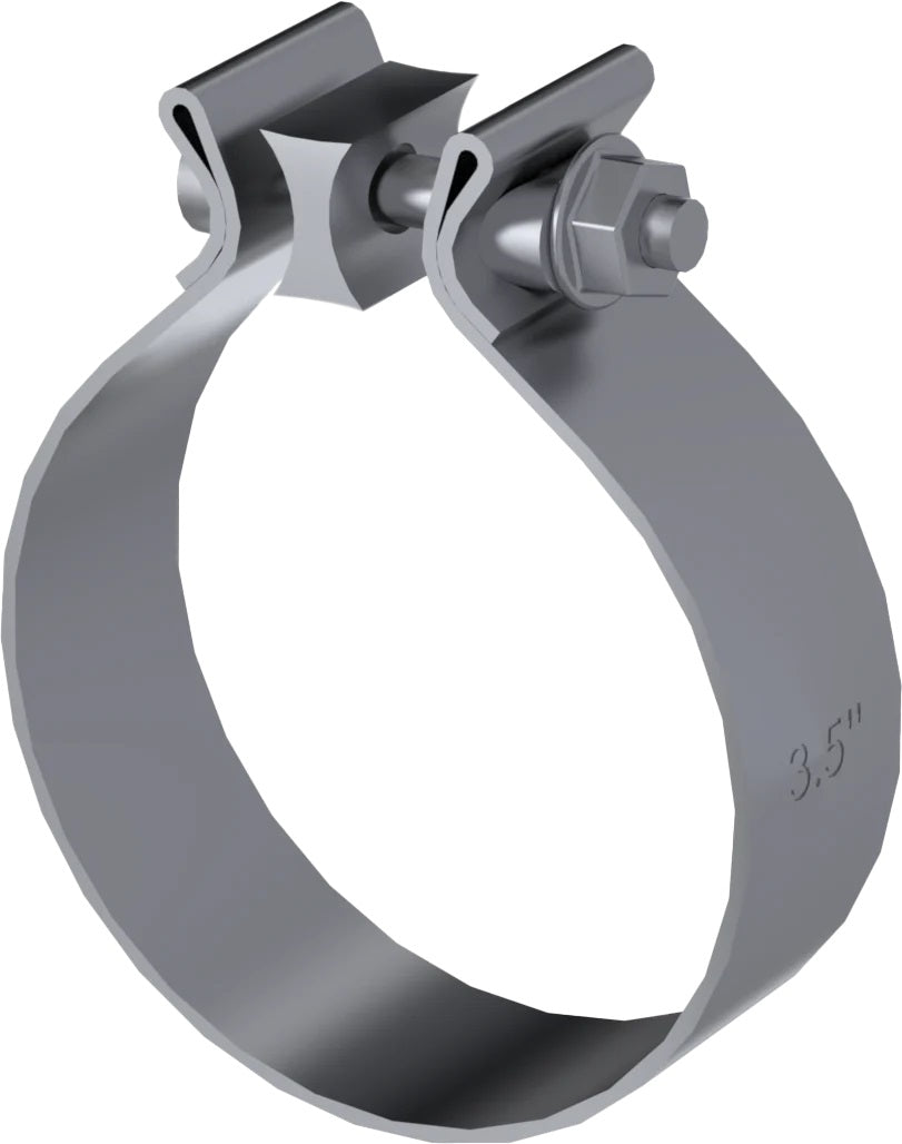 MBRP Exhaust Clamp 5 Inch Band Clamp Stainless