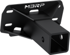 MBRP 18-Present Polaris Ranger 1000/ XP 1000 and 2023-Present Polaris Ranger EV Black-Coated 2 Inch Front Hitch Receiver