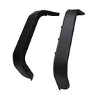 TrailFX Fender Flare For Jeep Wrangler, Jeep Wrangler JK - 5-1/2 Inch Tire Coverage Textured Powder Coated Black 1-1/2 (J052RF)
