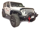 TrailFX Fender Flare For Jeep Gladiator, Jeep Wrangler - 7-1/2 Inch Tire Coverage, Textured Powder Coated Black (JL05FF)