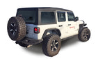 TrailFX Fender Flare For Jeep Wrangler - 5-1/2 Inch Tire Coverage, Textured Powder Coated Black (JL05RF)