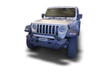 TrailFX Bumper For Jeep Gladiator, Jeep Wrangler - One Piece Stubby Design Direct-Fit Mntg Hardware Included (JL08T)