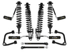 ICON 2021-2023 Ford Bronco Non-Sasquatch 3-4in Lift Stage 5 Suspension System Tubular Heavy Rate Rear Spring