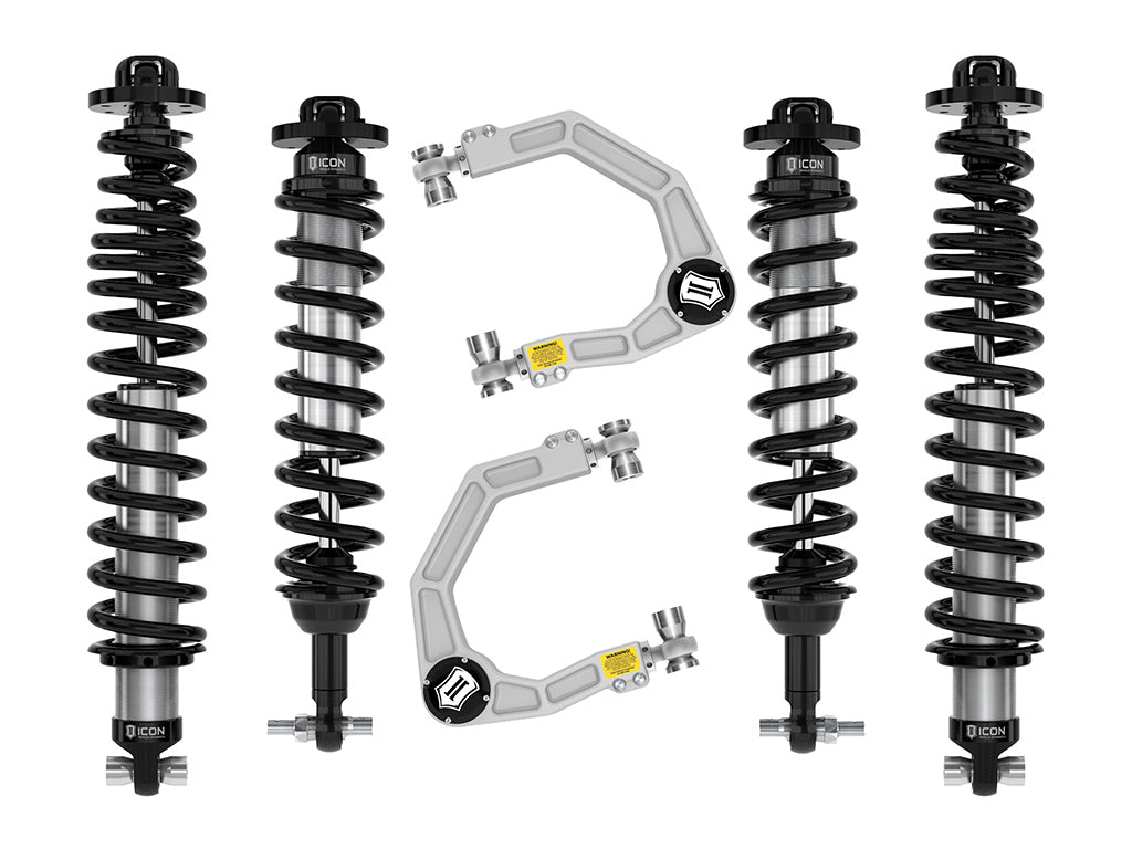 ICON 2021-2023 Ford Bronco Sasquatch 2-3in Lift Stage 3 Suspension System Billet Heavy Rate Rear Spring