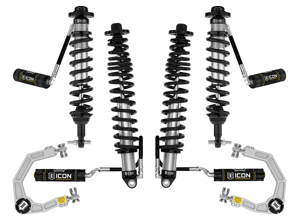 ICON 2021-2023 Ford Bronco Sasquatch 2-3in Lift Stage 4 Suspension System Billet Heavy Rate Rear Spring