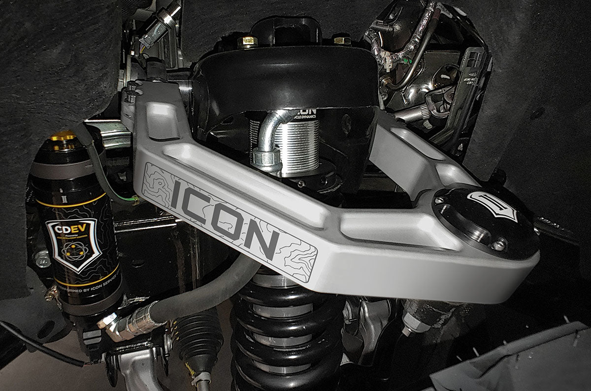 ICON 2021-2023 Ford Bronco Sasquatch 2-3in Lift Stage 8 Suspension System Billet