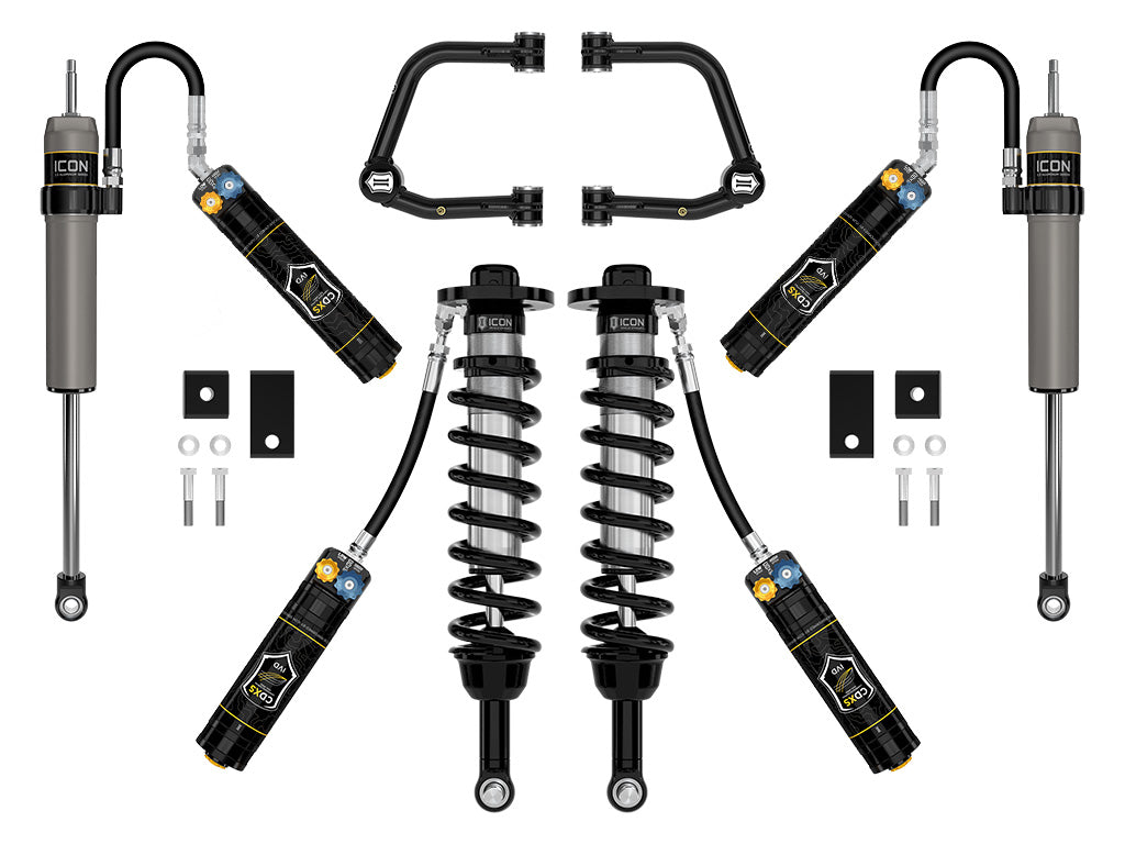ICON 2022-2025 Toyota Tundra 2-3.5in Lift Stage 9 2.5 Suspension System Tubular CDXS