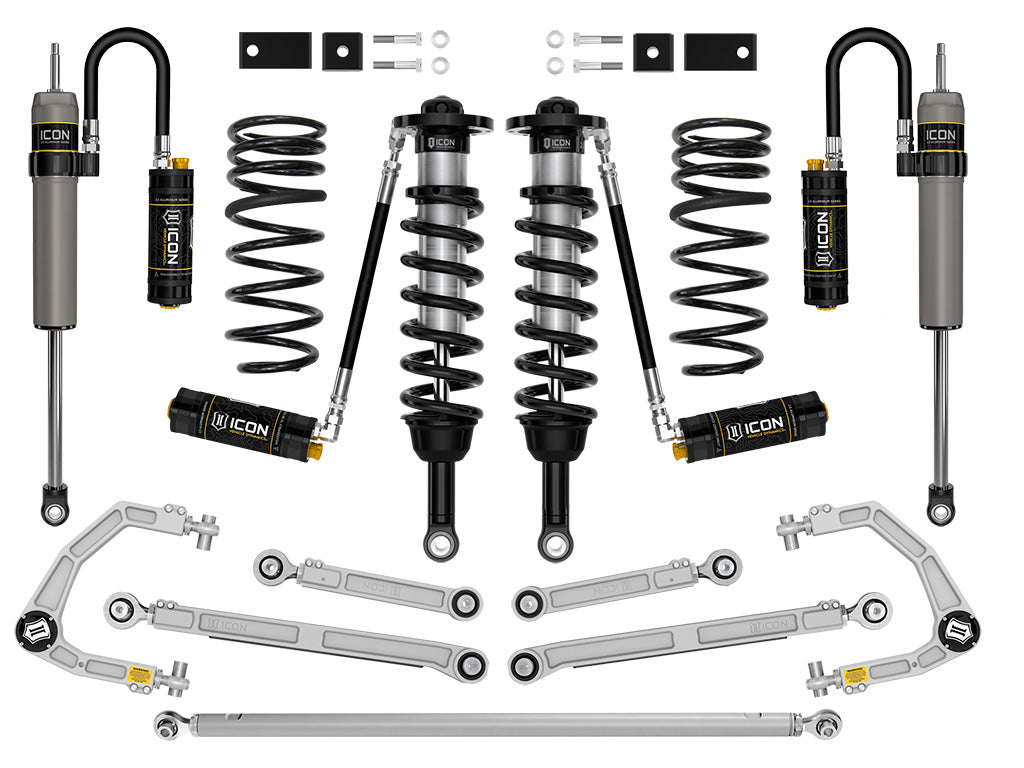 ICON 2022-2025 Toyota Tundra 1.25-3.5in Lift Stage 11 2.5 Suspension System Billet CDCV