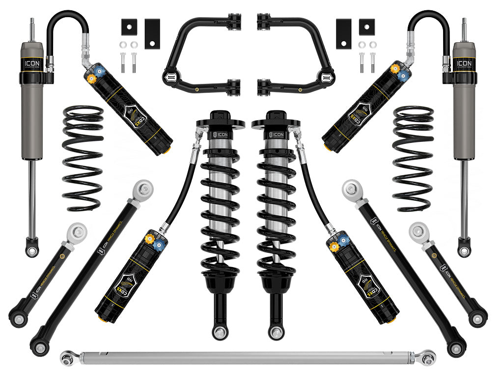 ICON 2022-2025 Toyota Tundra 2-3.5in Lift Stage 11 2.5 Suspension System Tubular CDXS