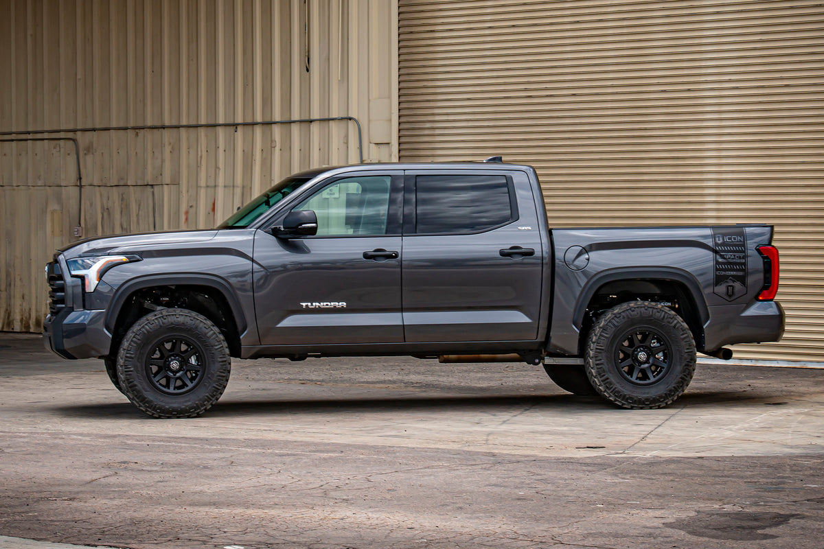 ICON 2022-2025 Toyota Tundra 1.25-3.25in Lift Stage 1 3.0 Suspension System Billet CDCV