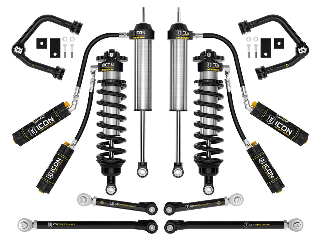 ICON 2022-2025 Toyota Tundra 2-3.25in Lift Stage 2 3.0 Suspension System Tubular CDCV