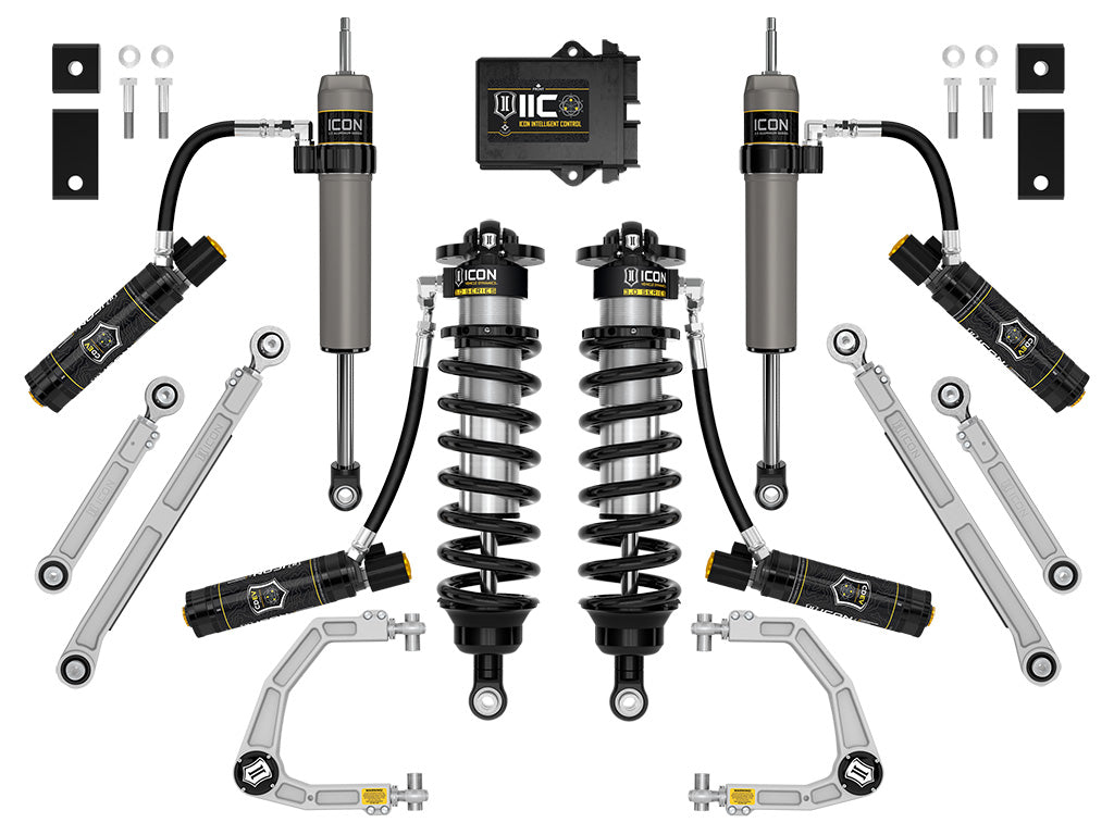 ICON 2022-2025 Toyota Tundra 1.25-3.25in Lift Stage 4 3.0 Suspension System Billet