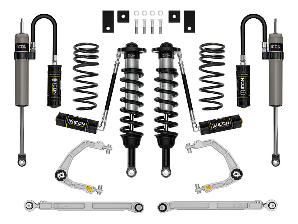 ICON 2023-2025 Toyota Sequoia 3-4.5in Lift Stage 8 Suspension System Billet TRD