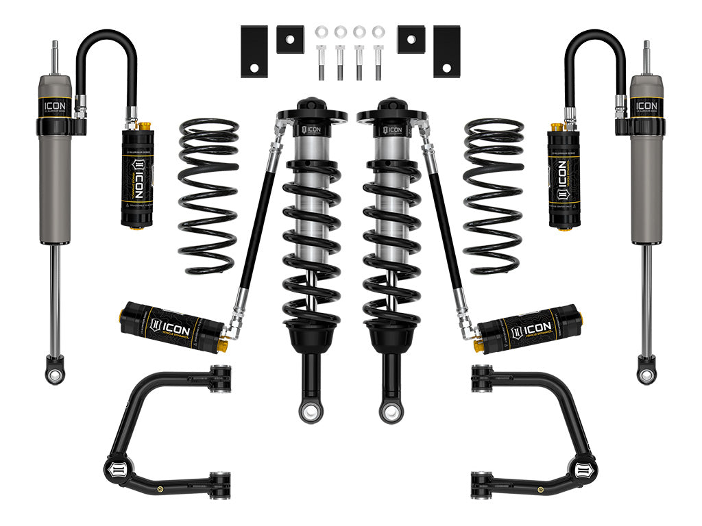 ICON 2023-2025 Toyota Sequoia 3-4.5in Lift Stage 9 Suspension System Tubular CDCV TRD